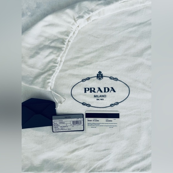 PRADA HANDBAG Authentic with ID - Picture 3 of 12